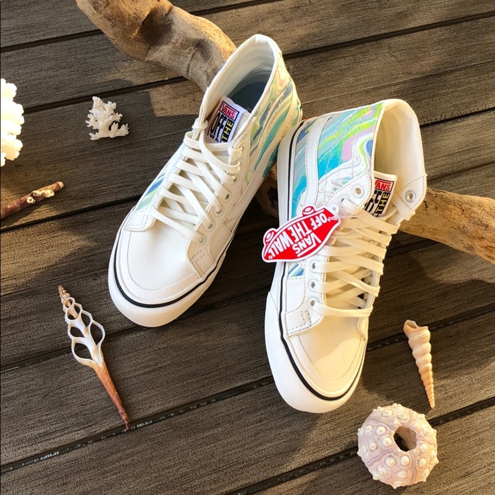 🌴🌼VANS-TIE DYED HIGH TOPS🌼🌴 - Picture 2 of 11